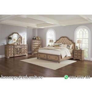 Set Kamar Tidur Jati Jepara Hasan Putra Furniture Jepara - Indonesia Furniture