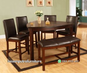 Set Kursi Meja Makan Unik Hasan Putra Furniture Jepara - Indonesia Furniture