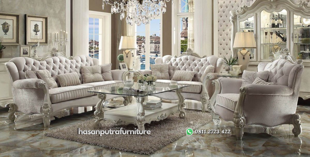 Set Kursi Tamu Mewah Hasan Putra Furniture Jepara - Indonesia Furniture 1 Set Kursi Tamu Mewah Hasan Putra Furniture Jepara - Indonesia Furniture