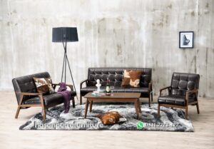 Set Kursi Tamu Sofa Kayu Jati Hasan Putra Furniture Jepara - Indonesia Furniture