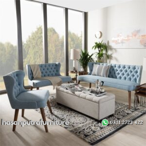Set Kursi Tamu Sofa Mebel Jepara Aji Hasan Putra Furniture Jepara - Indonesia Furniture