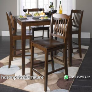 Set Meja Makan Jati 4 Kursi Hasan Putra Furniture Jepara - Indonesia Furniture