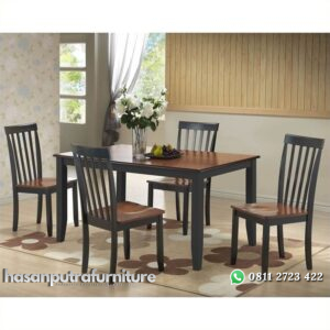 Set Meja Makan Modern Hasan Putra Furniture Jepara - Indonesia Furniture