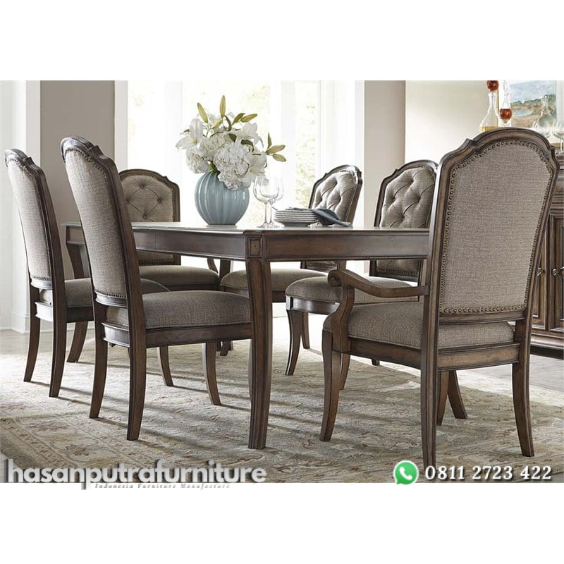 Set Meja Makan Palembang Hasan Putra Furniture Jepara - Indonesia Furniture 1 Set Meja Makan Palembang Hasan Putra Furniture Jepara - Indonesia Furniture