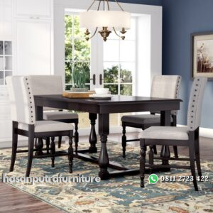 Set Meja Makan Kursi Sofa Minimalis Hasan Putra Furniture Jepara - Indonesia Furniture