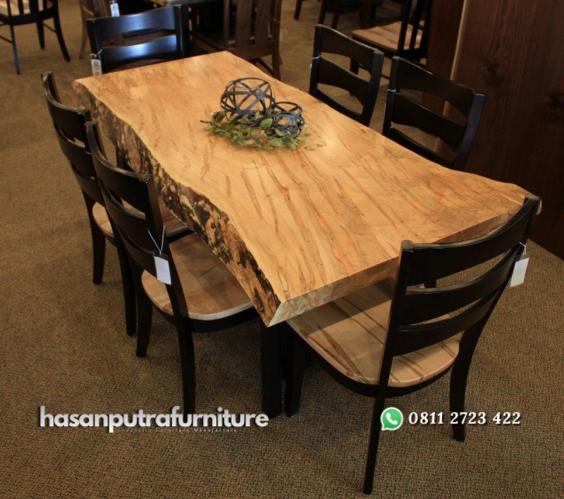 Set Meja Makan Trembesi Jepara Hasan Putra Furniture Jepara - Indonesia Furniture 1 Set Meja Makan Trembesi Jepara Hasan Putra Furniture Jepara - Indonesia Furniture