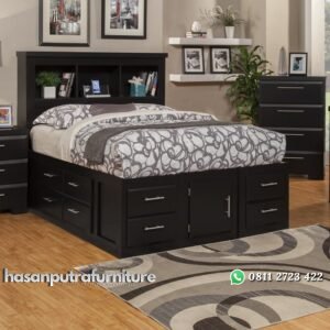 Set Tampat Tidur Berlaci Fungsional Hasan Putra Furniture Jepara - Indonesia Furniture