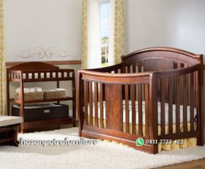 Set Tempat Tidur Bayi Jati Hasan Putra Furniture Jepara - Indonesia Furniture