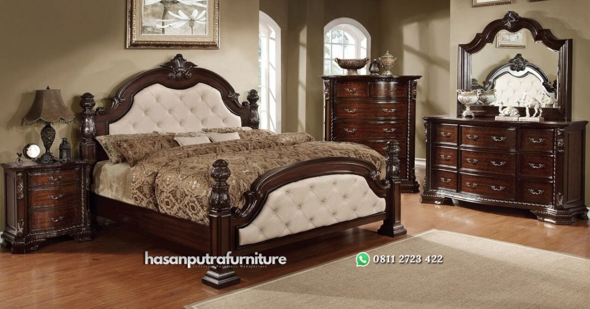 Tempat Tidur Mewah Klasik Hasan Putra Furniture Jepara - Indonesia Furniture 2 Tempat Tidur Mewah Klasik Hasan Putra Furniture Jepara - Indonesia Furniture - Gambar 2