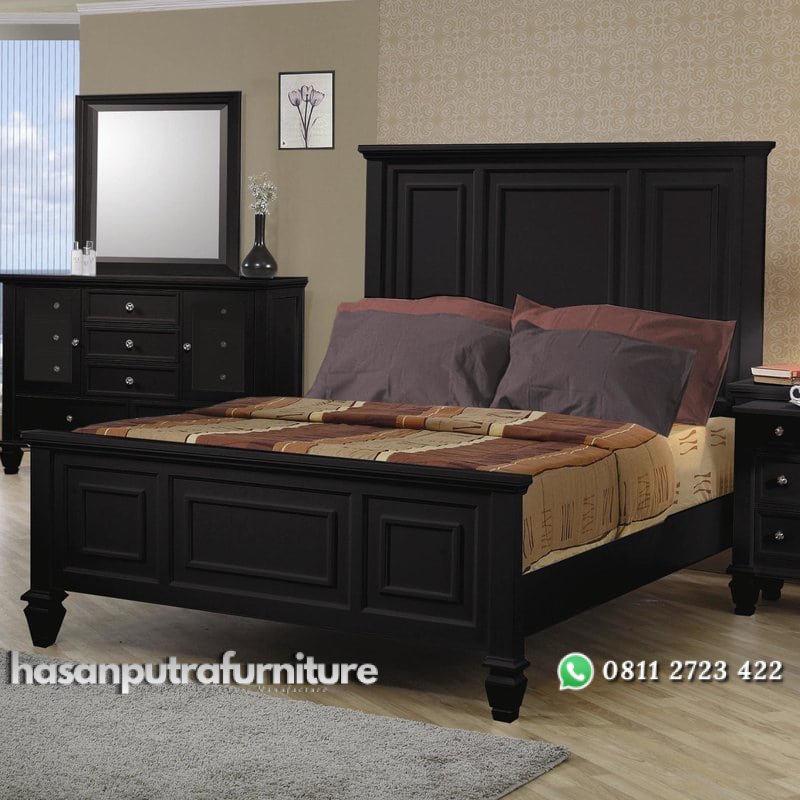Set Tempat Tidur Jati Minimalis Modern Hasan Putra Furniture Jepara - Indonesia Furniture 1 Set Tempat Tidur Jati Minimalis Modern Hasan Putra Furniture Jepara - Indonesia Furniture