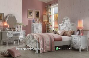 Set Tempat Tidur Mewah Elegant Hasan Putra Furniture Jepara - Indonesia Furniture