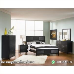 Set Tempat Tidur Minimalis Hasan Putra Furniture Jepara - Indonesia Furniture