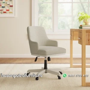 Shannen Kursi Kerja Kantor Cat Duco Minimalis Modern Hasan Putra Furniture Jepara - Indonesia Furniture