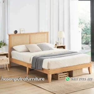 Stavern Tempat Tidur Rotan Desain Minimalis Modern Hasan Putra Furniture Jepara - Indonesia Furniture