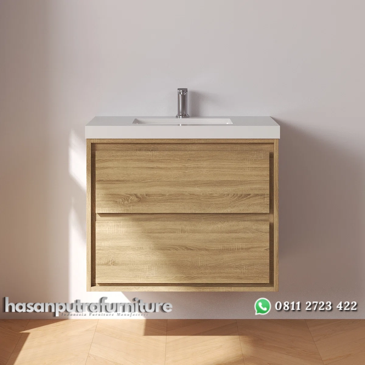 TORA Wastafel Kabinet Laci Bahan Plywood Minimalis Hasan Putra Furniture Jepara – Indonesia Furniture