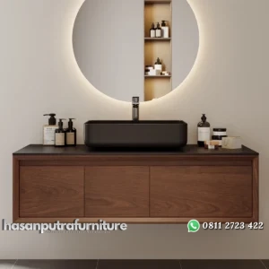 TORRA Wastafel Cabinet Laci Bahan Plywood Minimalis Hasan Putra Furniture Jepara - Indonesia Furniture