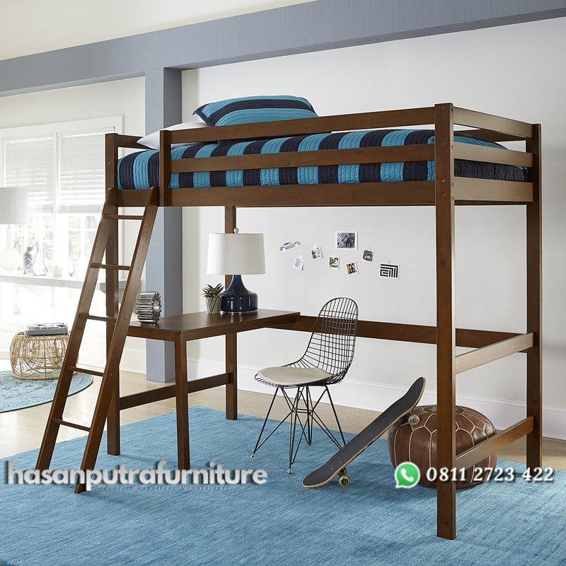 Tempat Tidur Anak Tingkat & Meja Belajar Hasan Putra Furniture Jepara - Indonesia Furniture 1 Tempat Tidur Anak Tingkat & Meja Belajar Hasan Putra Furniture Jepara - Indonesia Furniture