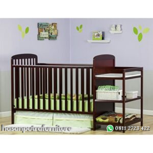 Tempat Tidur Bayi Jati Multifungsi Hasan Putra Furniture Jepara - Indonesia Furniture