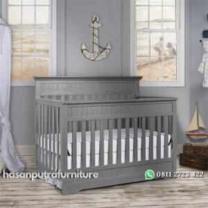 Tempat Tidur Bayi Pagar Hasan Putra Furniture Jepara - Indonesia Furniture