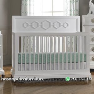 Tempat Tidur Anak Bayi Perempuan Hasan Putra Furniture Jepara - Indonesia Furniture