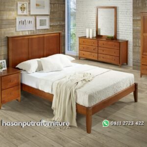 Tempat Tidur Jati Minimalis Moodern Hasan Putra Furniture Jepara - Indonesia Furniture