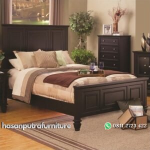 Tempat Tidur Kayu Jati Hasan Putra Furniture Jepara - Indonesia Furniture