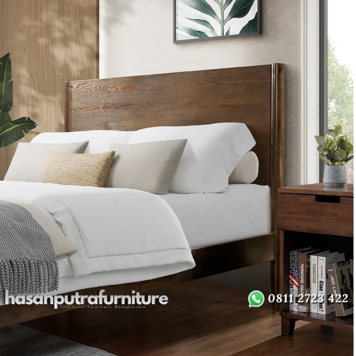 Tempat Tidur Kayu Jati Minimalis Modern Kekinian Hasan Putra Furniture Jepara - Indonesia Furniture 3 Tempat Tidur Kayu Jati Minimalis Modern Kekinian Hasan Putra Furniture Jepara - Indonesia Furniture - Gambar 3