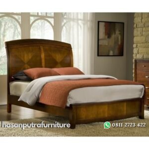 Tempat Tidur Kayu Jati Minimalis Modern Hasan Putra Furniture Jepara - Indonesia Furniture