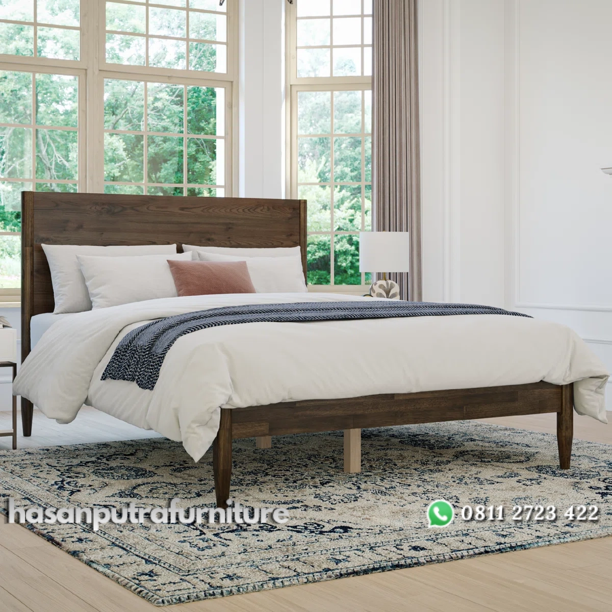 Tempat Tidur Kayu Jati Minimalis Modern Kekinian Hasan Putra Furniture Jepara - Indonesia Furniture 1 Tempat Tidur Kayu Jati Minimalis Modern Kekinian Hasan Putra Furniture Jepara - Indonesia Furniture
