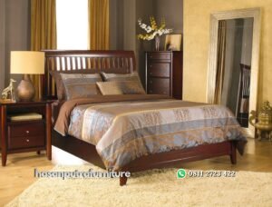 Tempat Tidur Minimalis Jati Hasan Putra Furniture Jepara - Indonesia Furniture