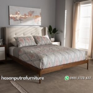 Tempat Tidur Minimalis Kayu Hasan Putra Furniture Jepara - Indonesia Furniture