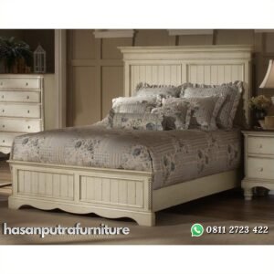 Tempat Tidur Minimalis Klassik Hasan Putra Furniture Jepara - Indonesia Furniture