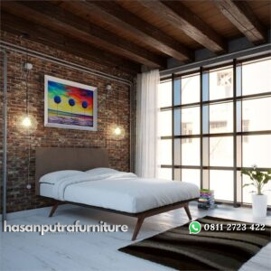 Tempat Tidur Scandinavian Hasan Putra Furniture Jepara - Indonesia Furniture