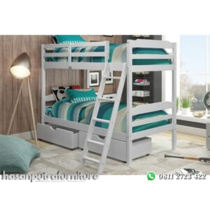 Tempat Tidur Susun Berlaci Hasan Putra Furniture Jepara - Indonesia Furniture