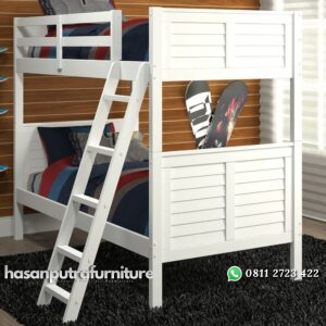 Tempat Tidur Tingkat 2 Minimalis Hasan Putra Furniture Jepara - Indonesia Furniture