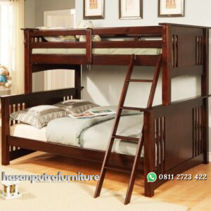 Tempat Tidur Tingkat Anak Twin Hasan Putra Furniture Jepara - Indonesia Furniture