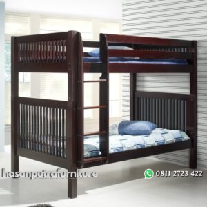 Tempat Tidur Tingkat Jati Satu Set Hasan Putra Furniture Jepara - Indonesia Furniture