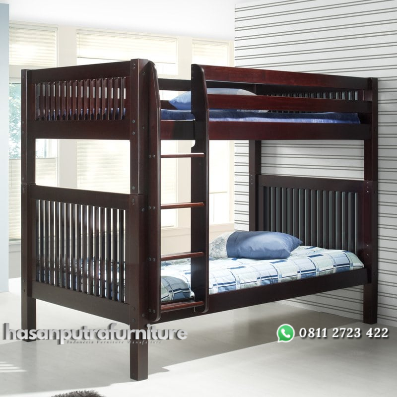 Tempat Tidur Tingkat Jati Satu Set Hasan Putra Furniture Jepara - Indonesia Furniture 1 Tempat Tidur Tingkat Jati Satu Set Hasan Putra Furniture Jepara - Indonesia Furniture