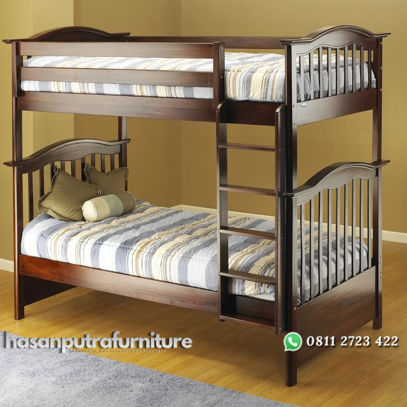 Tempat Tidur Tingkat Jati Twin Bed Hasan Putra Furniture Jepara - Indonesia Furniture 1 Tempat Tidur Tingkat Jati Twin Bed Hasan Putra Furniture Jepara - Indonesia Furniture