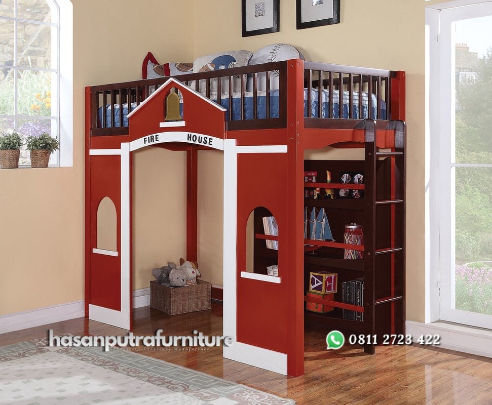 Tempat Tidur Tingkat Karakter Hasan Putra Furniture Jepara - Indonesia Furniture 2 Tempat Tidur Tingkat Karakter Hasan Putra Furniture Jepara - Indonesia Furniture - Gambar 2