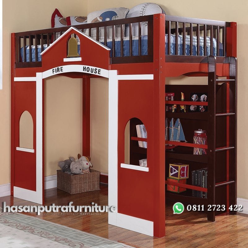 Tempat Tidur Tingkat Karakter Hasan Putra Furniture Jepara - Indonesia Furniture 1 Tempat Tidur Tingkat Karakter Hasan Putra Furniture Jepara - Indonesia Furniture
