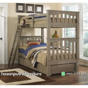 Tempat Tidur Tingkat Multifungsi Hasan Putra Furniture Jepara - Indonesia Furniture