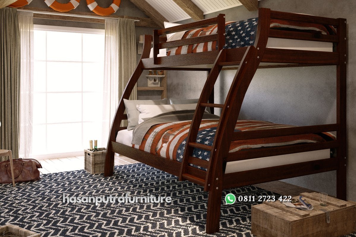 Tempat Tidur Tingkat Unik Jati Jepara Hasan Putra Furniture Jepara - Indonesia Furniture 2 Tempat Tidur Tingkat Unik Jati Jepara Hasan Putra Furniture Jepara - Indonesia Furniture - Gambar 2