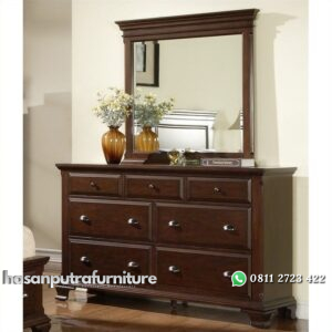 Tolet Meja Rias Kayu Jati Hasan Putra Furniture Jepara - Indonesia Furniture