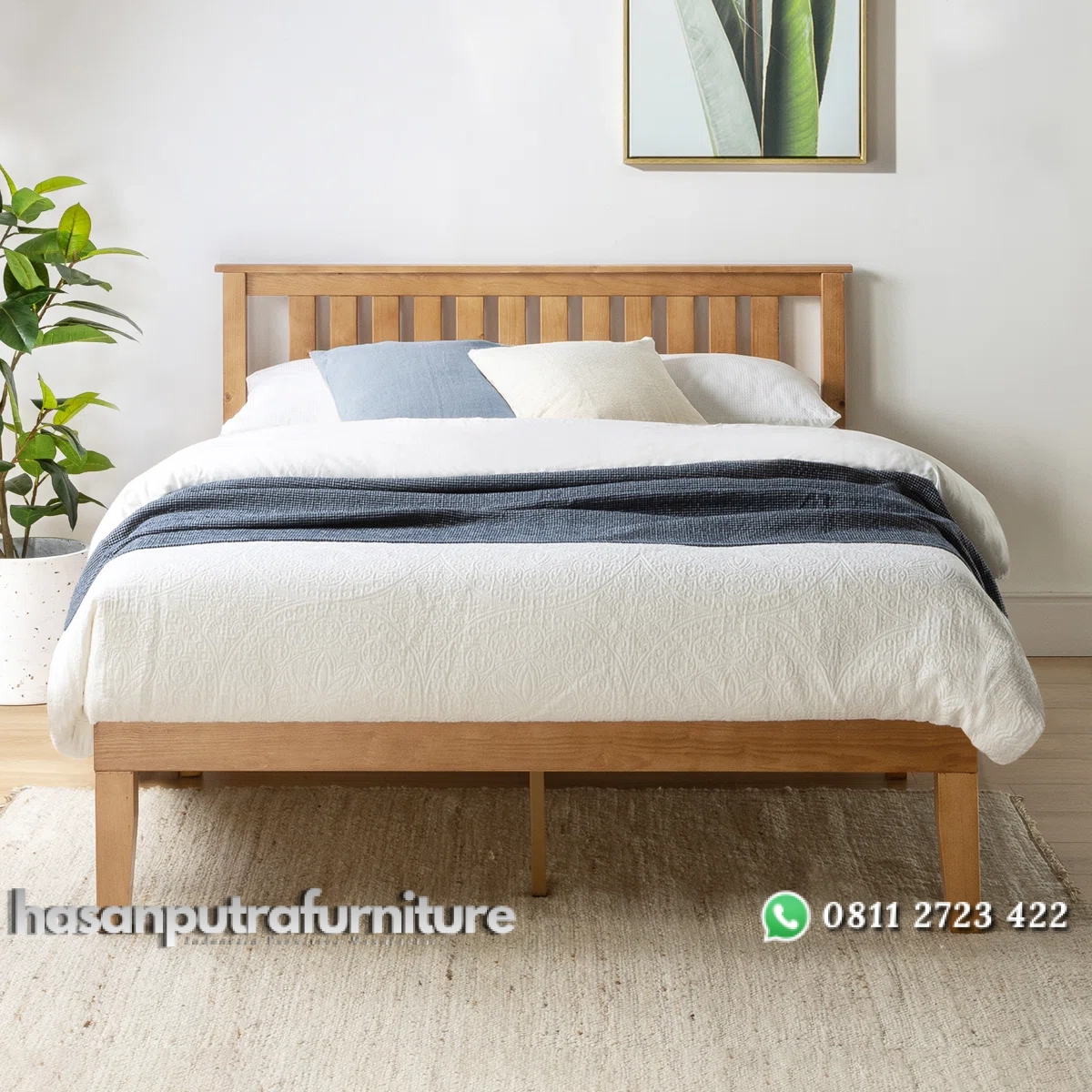 Travie Tempat Tidur Minimalis Modern Kayu Jati Jepara Hasan Putra Furniture Jepara - Indonesia Furniture 3 Travie Tempat Tidur Minimalis Modern Kayu Jati Jepara Hasan Putra Furniture Jepara - Indonesia Furniture - Gambar 3