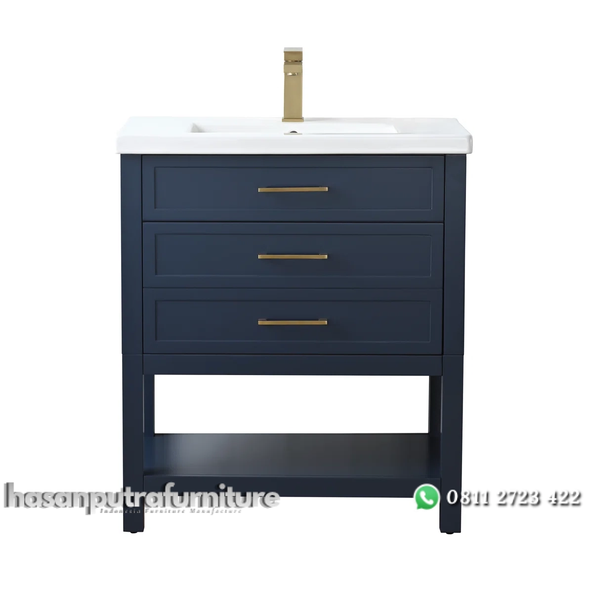 VACINI Wastafel Cabinet Cat Duco Navy Blue Minimalis Hasan Putra Furniture Jepara - Indonesia Furniture 3 VACINI Wastafel Cabinet Cat Duco Navy Blue Minimalis Hasan Putra Furniture Jepara - Indonesia Furniture - Gambar 3