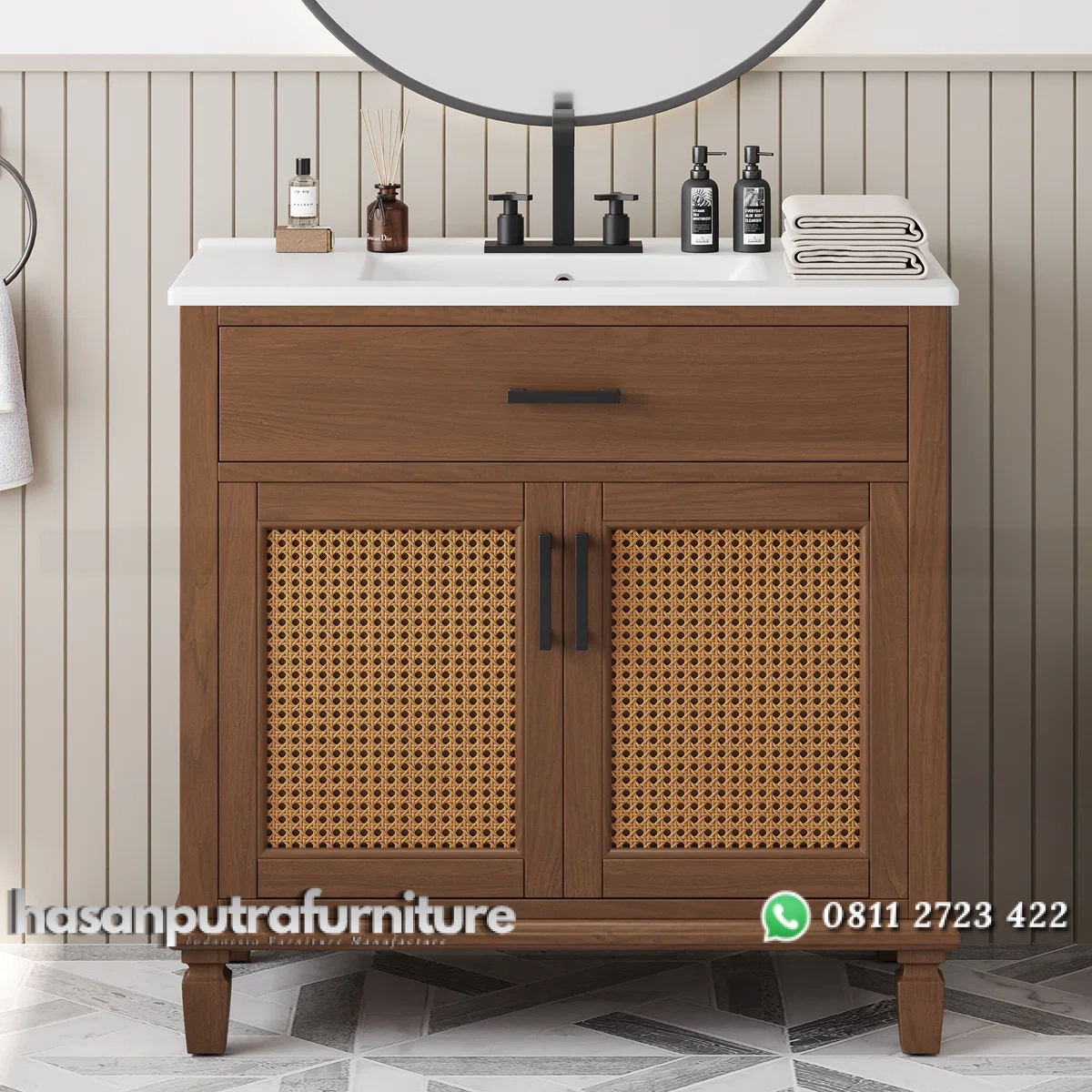 VANIA Wastafel Cabinet Rotan Multifungsi Kayu Jati Minimalis Hasan Putra Furniture Jepara - Indonesia Furniture 1 VANIA Wastafel Cabinet Rotan Multifungsi Kayu Jati Minimalis Hasan Putra Furniture Jepara - Indonesia Furniture