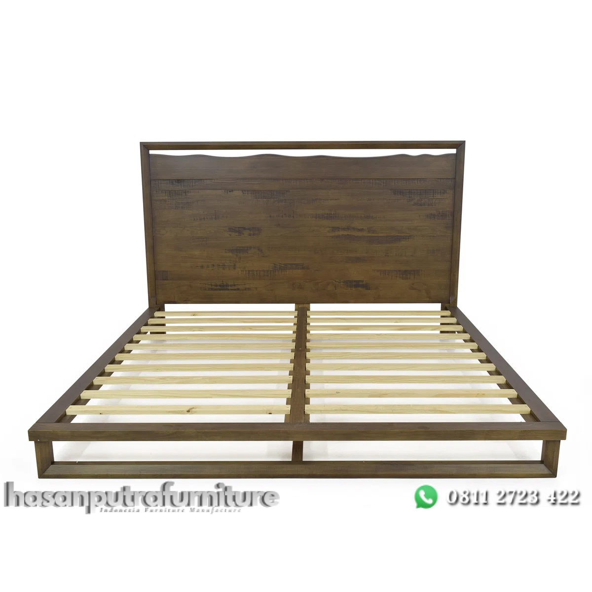 Willery Tempat Tidur Kayu Jati Solid Desain Minimalis Hasan Putra Furniture Jepara - Indonesia Furniture 2 Willery Tempat Tidur Kayu Jati Solid Desain Minimalis Hasan Putra Furniture Jepara - Indonesia Furniture - Gambar 2