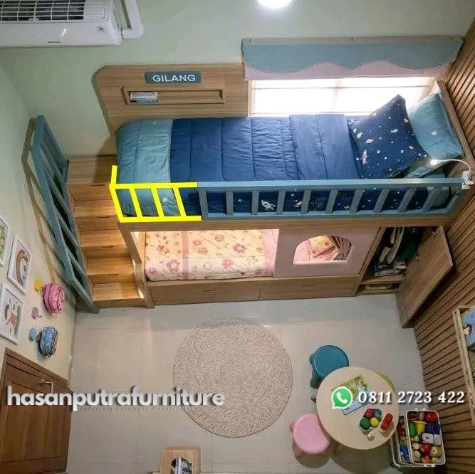 DP dipan anak tingkat custom (pesanan pribadi) Indonesia Furniture 2 DP dipan anak tingkat custom (pesanan pribadi) Indonesia Furniture - Gambar 2