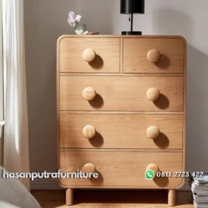 Bufet retro terbaru kayu jati bufet dengan laci modern Indonesia Furniture